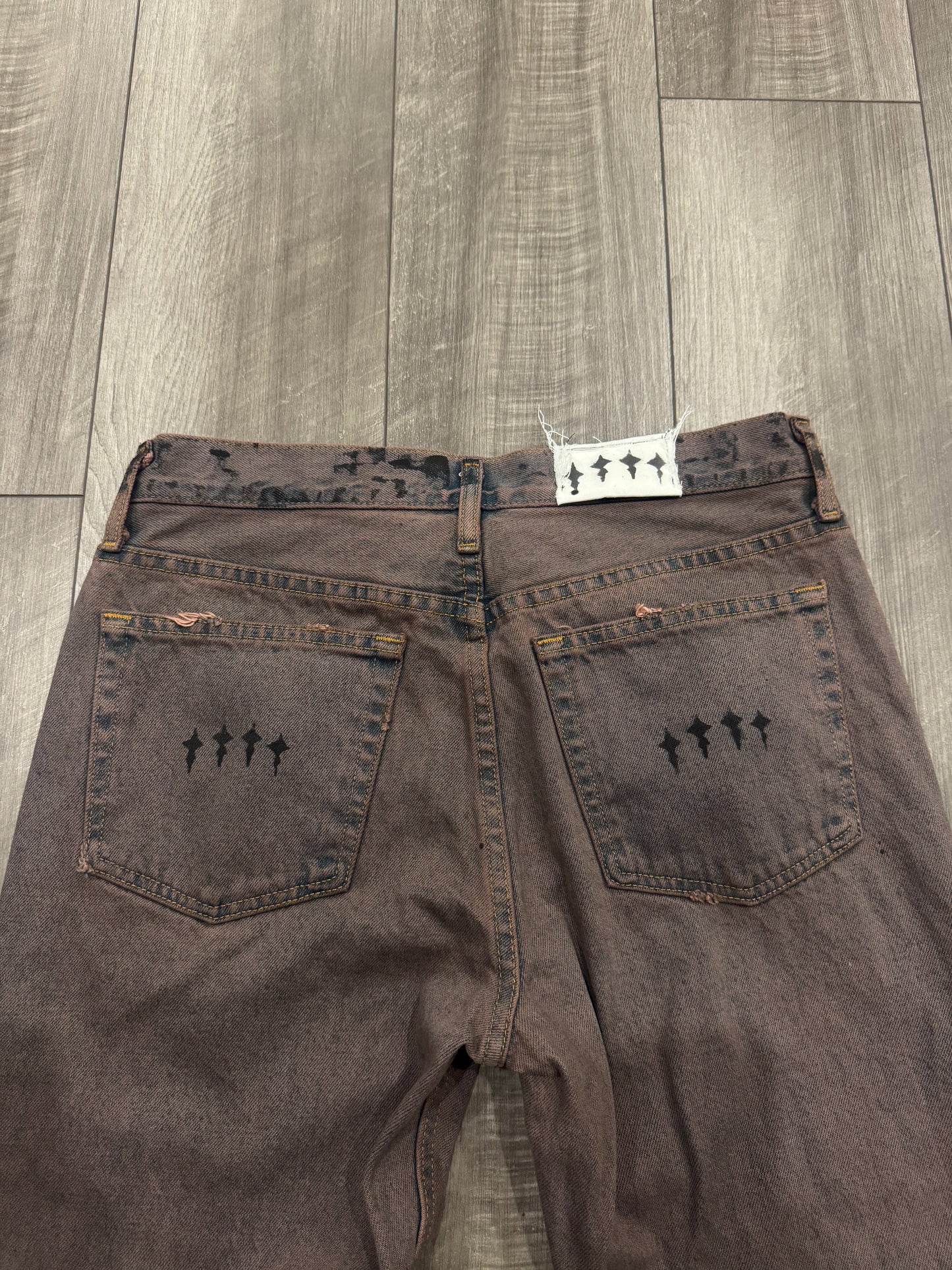 1/1 Moca distressed PXD Dana jeans 32-32