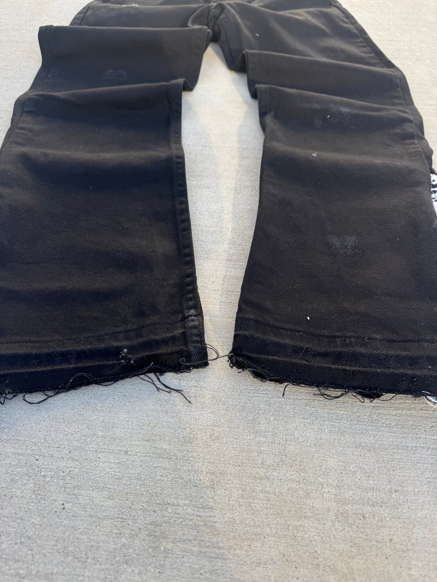 1/1 oreo zipper Dana Jeans (Black Denim)32-31