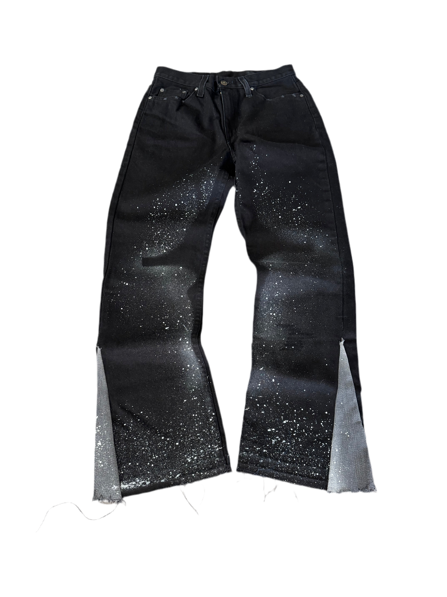 1/1 spotted distressed PXD flared 30-30