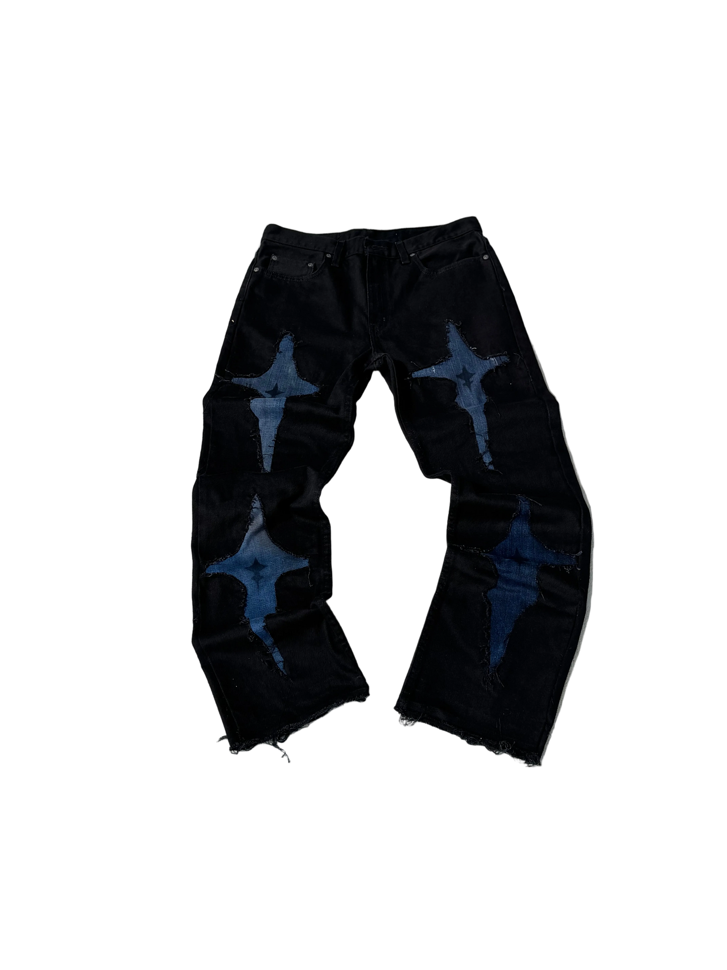 1/1 cross face denim jeans (straight- slim fit)