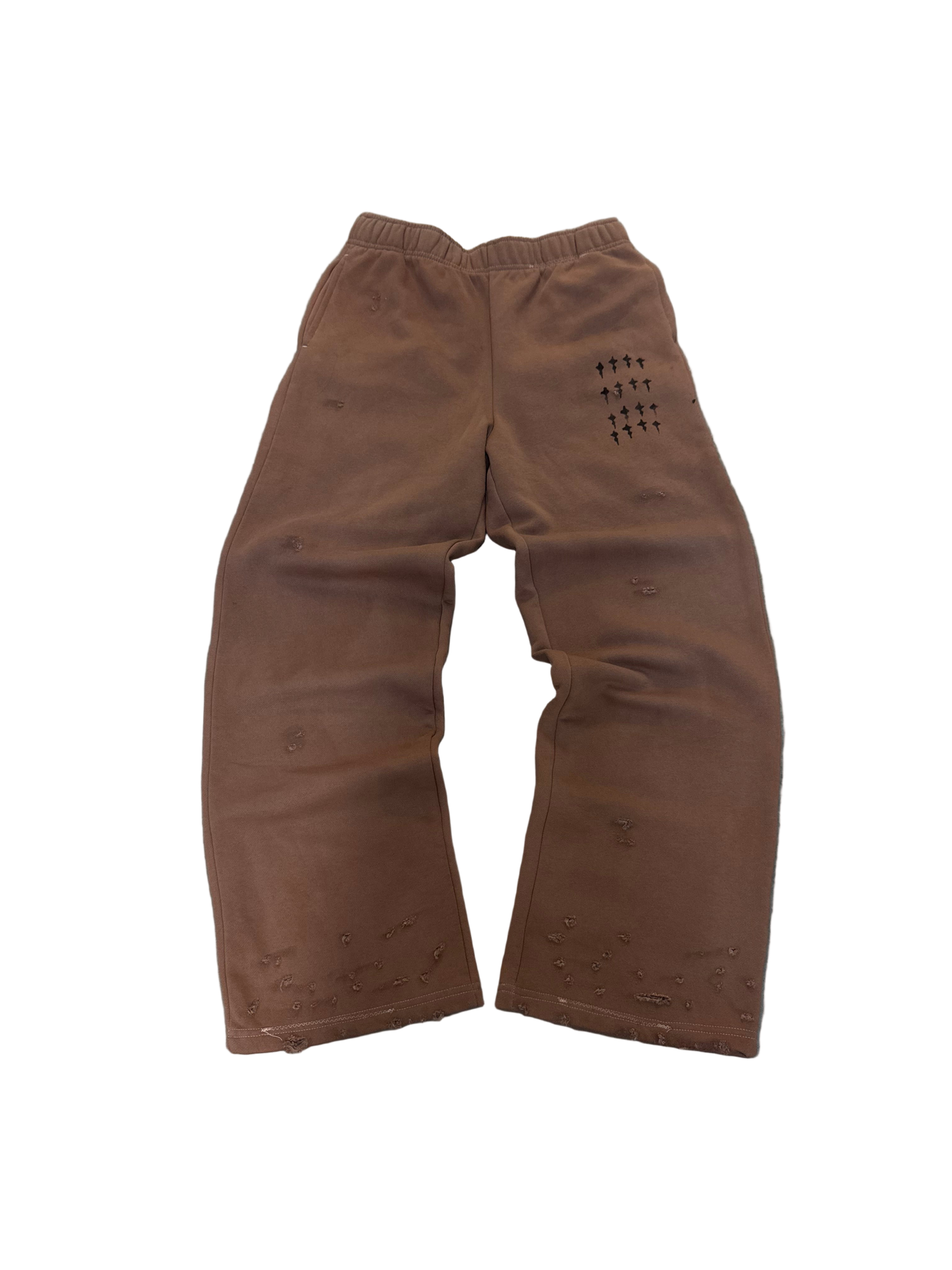1/1 brown double pocket danan sweats-M