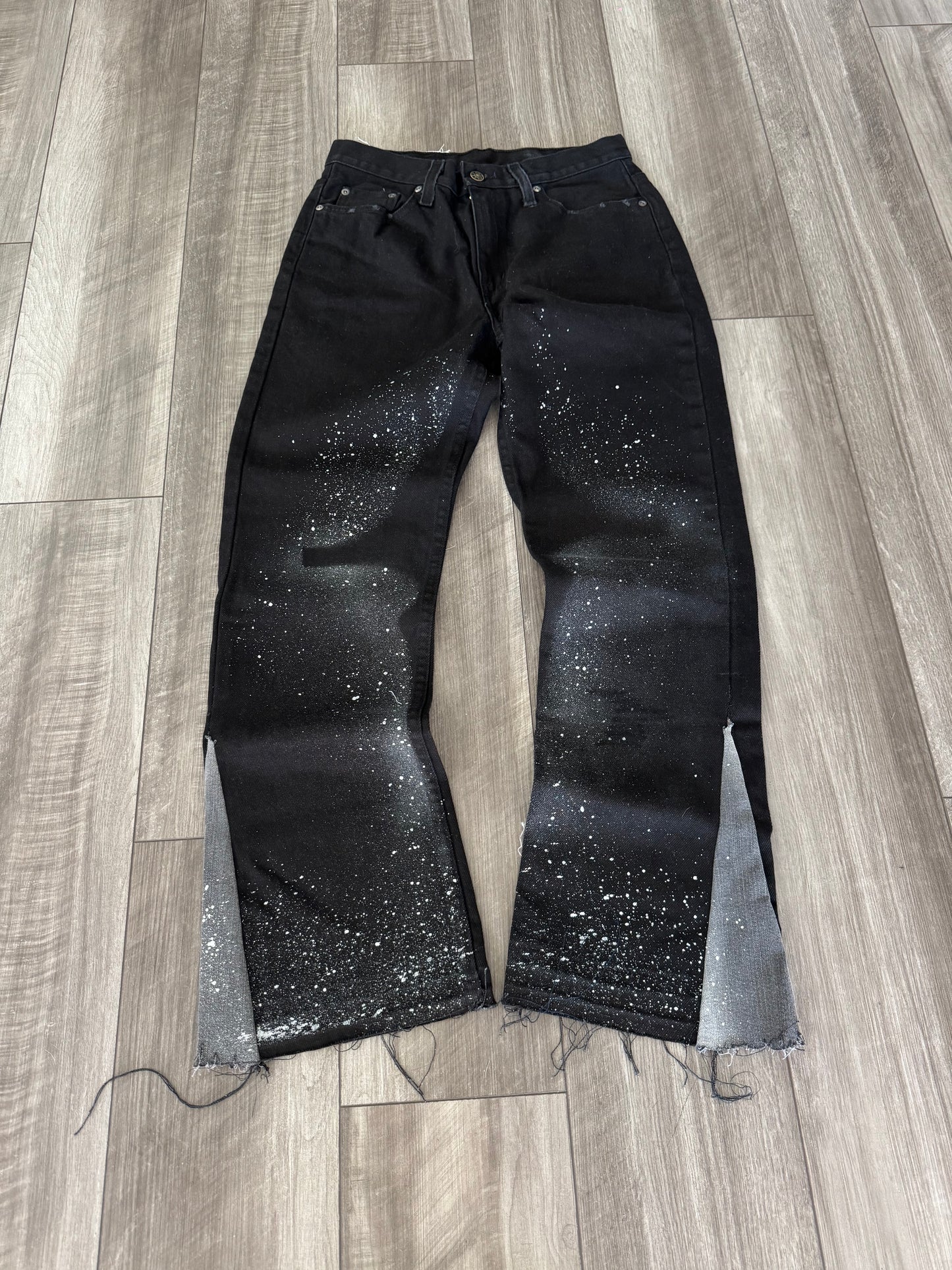 1/1 spotted distressed PXD flared 30-30