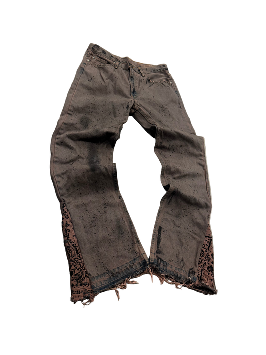 1/1 Moca distressed PXD Dana jeans 32-32