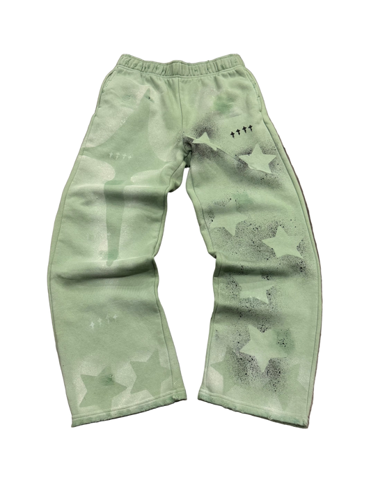 1/1 Pastel Green PXD sweats -M