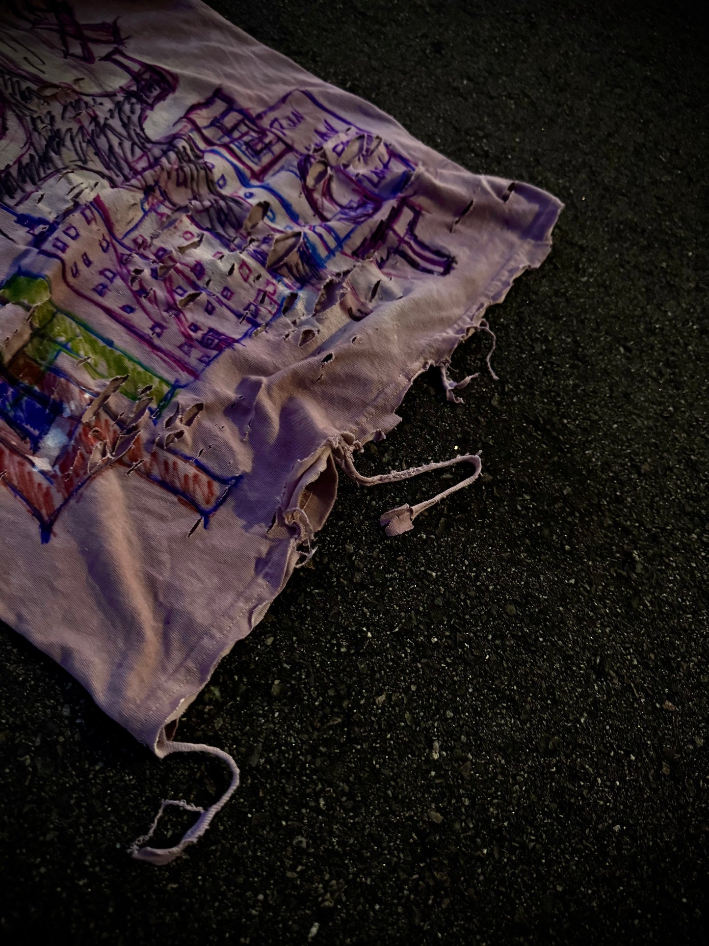 1/1 Anime Distressed Tee